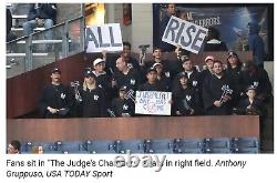 2017 Aaron Judge All Rise Yankee Stadium Rc Foam Gavel Judge's Chambers Rare
