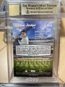 2017 Topps Stadium Club Aaron JUDGE New York Yankees RC Auto Graded #SCA-AJE