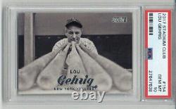 2017 Topps Stadium Club Lou Gehrig Card New York Yankees Psa 10 Low Pop 8 Rare