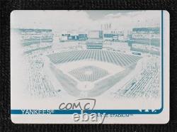 2019 Topps Printing Plate Cyan 1/1 Yankee Stadium New York Yankees #47 13iq