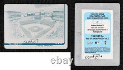 2019 Topps Printing Plate Cyan 1/1 Yankee Stadium New York Yankees #47 13iq