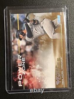 2019 Topps Stadium Club Gleyber Torres Power Zone 1/1 New York Yankees