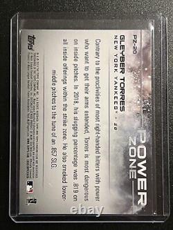 2019 Topps Stadium Club Gleyber Torres Power Zone 1/1 New York Yankees