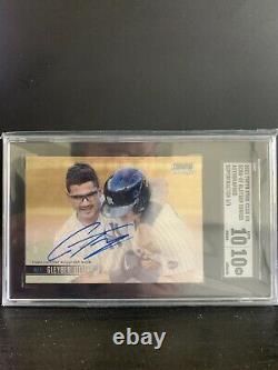 2021 Stadium Club Chrome Gleyber Torres Auto Superfractor 1/1 SGC 10/10 Yankees