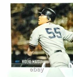 2021 Topps Hideki Matsui Superfractor 1/1 New York Yankees Stadium Club Chrome