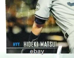 2021 Topps Hideki Matsui Superfractor 1/1 New York Yankees Stadium Club Chrome