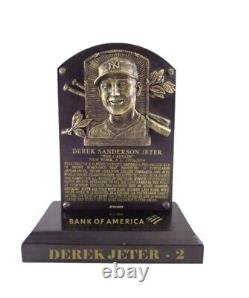 2022 Derek Jeter New York Yankees Hall Of Fame HOF Replica Plaque NY SGA 9/9 MLB