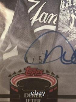 2022 Stadium Club M/O Derek Jeter Auto /5 New York Yankees PSA 9