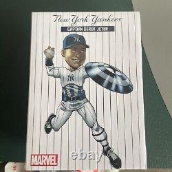 2023 Derek Jeter Captain America New York Yankees Sga Bobblehead Stadium 6/23/23