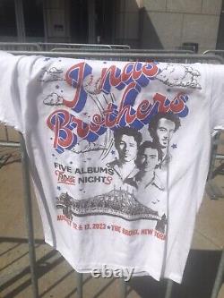 2023 Jonas Bros Opening Night Yankee Stadium Shirt XL Tour New York Yankees