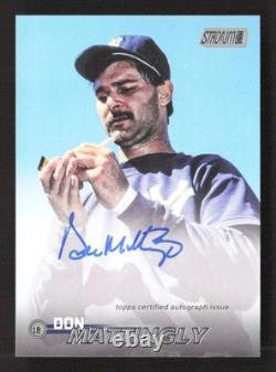 2023 Stadium Club Don Mattingly Autograph Auto New York Yankees