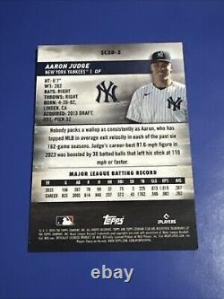 2024 Stadium Club Aaron Judge SC in 3D #SC3D-3 YANKEES FREE SHIPPING