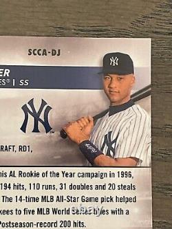 2024 Topps Stadium Club Chrome Orange Derek Jeter Auto /10 New York Yankees
