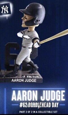 2024 Yankees Aaron Judge # 62 Bobblehead 4/20/24 SGA NY NEW YORK HR MVP PRESALE