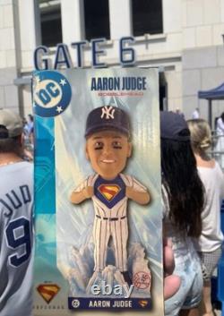 2025 NY Yankees SGA Aaron Judge Superman Bobblehead 6/20/25 DC Comics