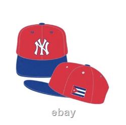 2025 New York Yankees Cuba Hat Hispanic Heritage Hat SGA PRESALE