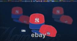 2025 New York Yankees Cuba Hat Hispanic Heritage Hat SGA PRESALE