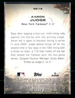 2025 Stadium Club Savage Sluggers Pink #SS-19 Aaron Judge New York Yankees 5866