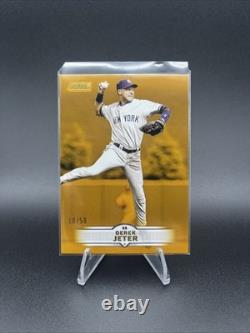 2025 Topps Stadium Club #172 Derek Jeter Gold /50 New York Yankees