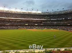 2 BOS Red Sox vs New York Yankees Tickets 8/3 3RD ROW BLEACHERS Yankee Stadium