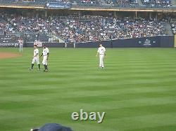 2 Front Row Field Level Section 109 New York Yankees Tickets