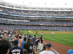 2 Front Row Field Level Section 109 New York Yankees Tickets v Boston 8/17/21