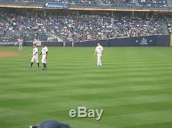 2 Front Row Field Level Section 109 New York Yankees Tickets v Chisox 8/4/20