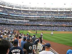 2 Front Row Field Level Section 109 New York Yankees Tickets v Houston 6/22/19