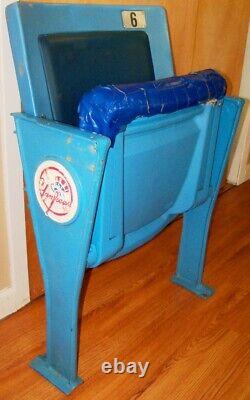 2 LOGOS YANKEE STADIUM BOX SEAT Judge Mantle Jeter DiMaggio Maris Ruth Munson