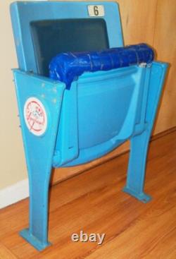 2 LOGOS YANKEE STADIUM BOX SEAT Judge Mantle Jeter DiMaggio Maris Ruth Munson