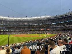 2 New York Yankees Vs Texas Rangers Field level Tickets Wednesday May 6 5/6/26