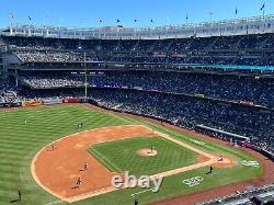 2 New York Yankees vs. Boston Redsox Tickets (8/22/25) 327, Row 5