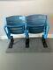 (2) Original New York Ny Yankee Stadium Seat #17, 18 End Seat Mlb Certified