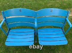 2 Original New York Yankee Stadium Seats Chairs Ruth Gehrig Dimaggio Ford Mantle