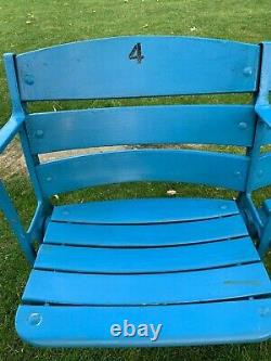 2 Original New York Yankee Stadium Seats Chairs Ruth Gehrig Dimaggio Ford Mantle