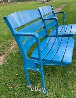 2 Original New York Yankee Stadium Seats Chairs Ruth Gehrig Dimaggio Ford Mantle