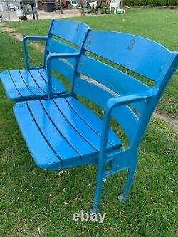 2 Original New York Yankee Stadium Seats Chairs Ruth Gehrig Dimaggio Ford Mantle