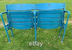 2 Original New York Yankee Stadium Seats Chairs Ruth Gehrig Dimaggio Ford Mantle
