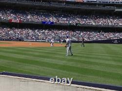 2 Second Row Field Level Section 110 New York Yankees Tickets v TOR 9/9/21