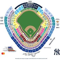 2 Tickets Aisle seats YANKEES vs ORIOLES Wed 9/25/24 Derek Jeter Bobblehead
