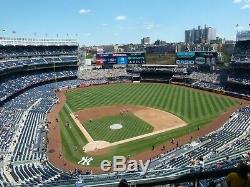 2 Tickets Yankees Astros ALCS Home Game 3 Series Game 5 FRI Oct 18 Sec 419