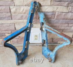 2 YANKEE STADIUM SEAT FRAMES Jeter Ruth DiMaggio Maris Judge Mattingly Mariano