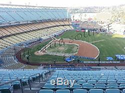 2 York Yankees vs Los Angeles Dodgers 8/23 Tickets FRONT ROW 14RS Dodger Stadium