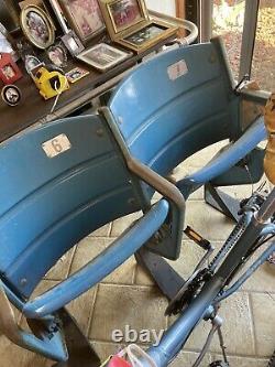 2 with MLB holograms original NEW YORK Yankee Stadium Seat SEATING #6&7DEAL$wow