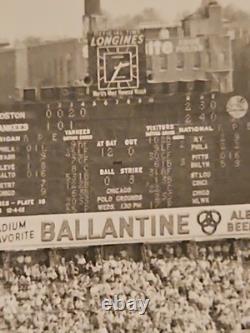 3 1954 New York Yankees Stadium Original Photos Red sox. Ted williams Mantle