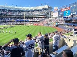 $4750 / FACE VALUE for 2 tix (81 Games) of New York Yankee 2022 Season (162 Tix)