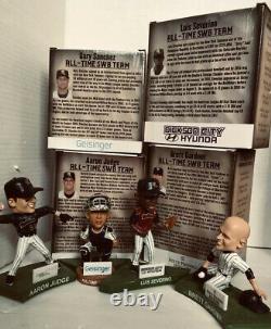 4 2019 Yankees BOBBLEHEAD SGA SCRANTON- WILKES-BARRE Yankee Railriders Bobbles