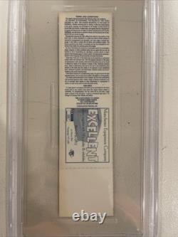 4/9/96 Derek Jeter 1st Career Opening Day Yankee Stadium Season Fullticket Psa 5