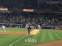 4 Front Row Field Level Section 130 New York Yankees Tickets v. Seattle 5/6/19