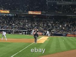4 Front Row Field Level Section 130 New York Yankees Tickets v TAMPA 10/3/21